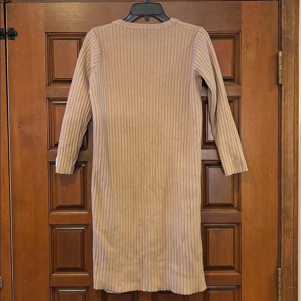 Stay Real Ribbed Sweater Dress - Picture 2 of 3